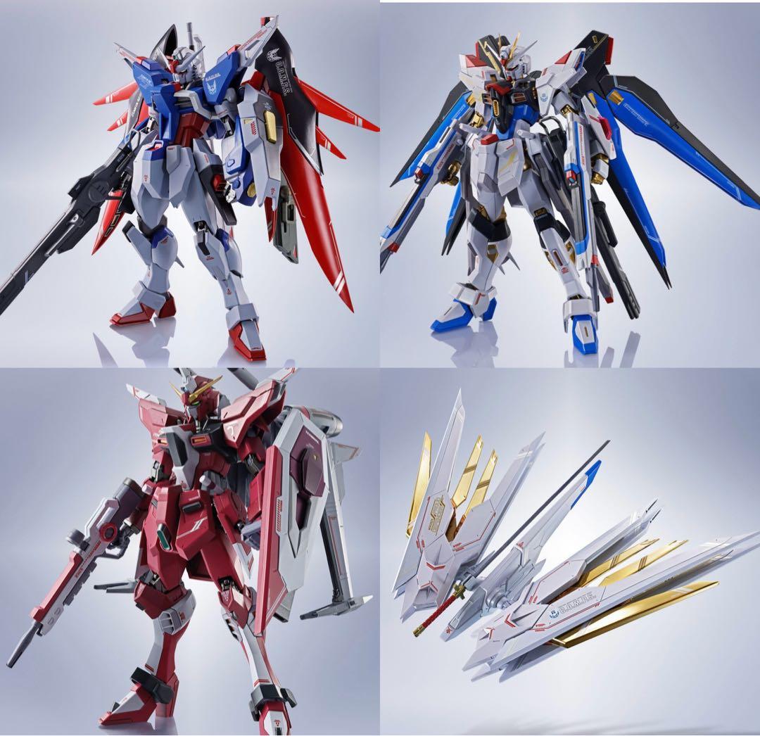L ROBOT魂 デスティニーガンダムSpecII 等４点セット