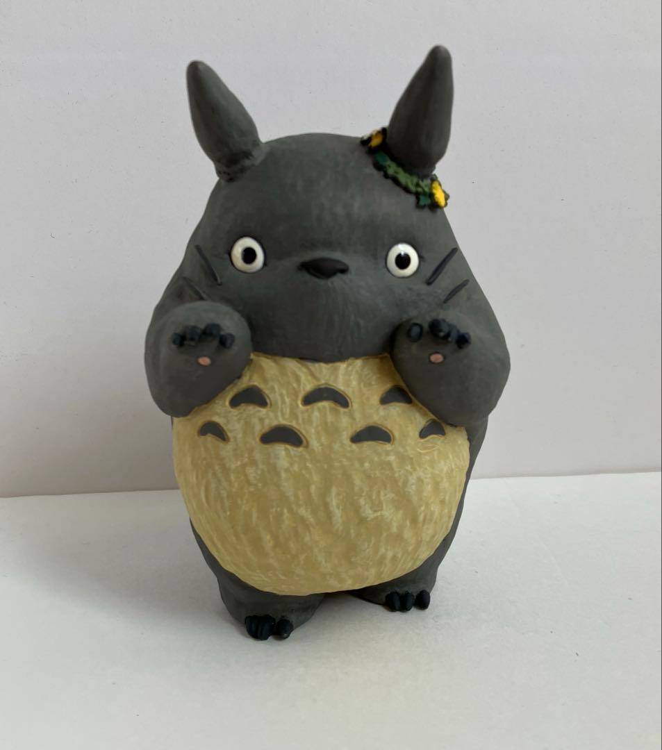 となりのトトロ お花ておしぐるま トトロのみ プランターなし 陶器製 レトロ