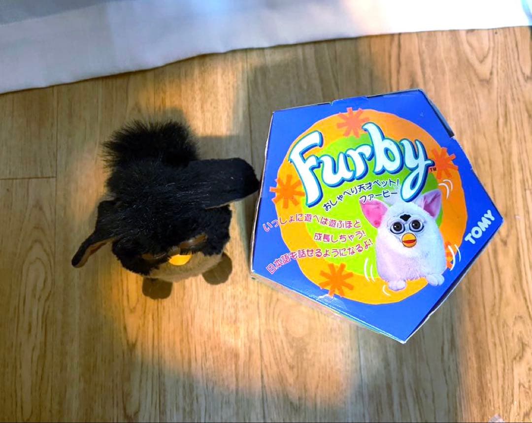 【動作確認済み】 初代ファービー 黒x茶色