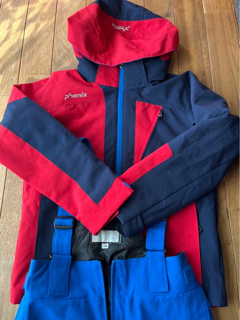 再値下げ‼️1500円OFF「美品」Phenix スキーウェア150センチ