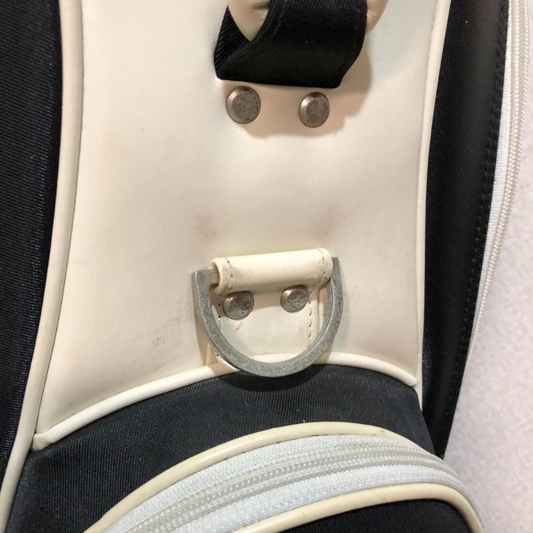 希少 BURBERRY GOLF キャディバッグ バーバリー カート型 6分割