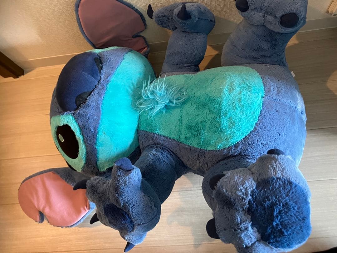 【特大サイズ　70cm】ディズニー公式　スティッチ ぬいぐるみ 大きめ