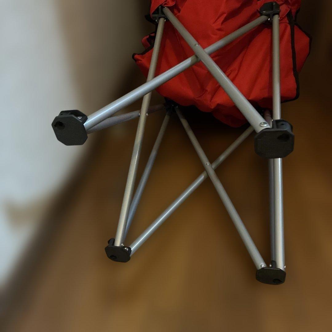 Snap-on アウトドア折りたたみ チェア 赤 NSC11R