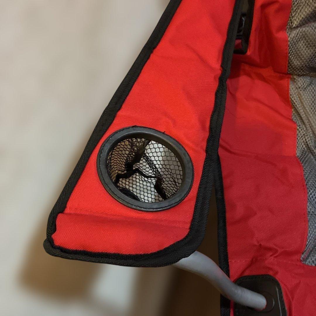 Snap-on アウトドア折りたたみ チェア 赤 NSC11R