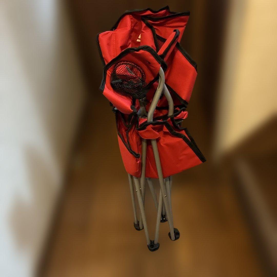 Snap-on アウトドア折りたたみ チェア 赤 NSC11R