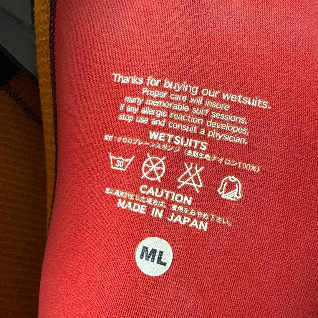 リンコン　セミドライウェットスーツ5×3mm