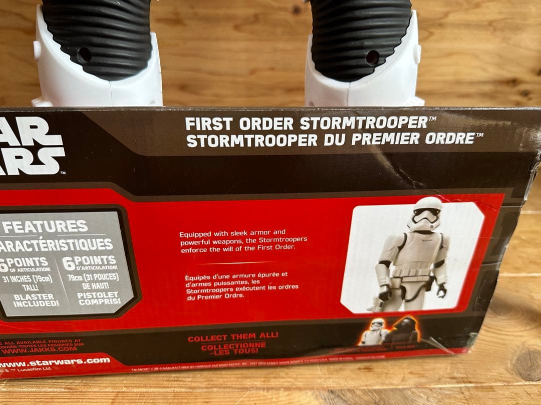 ストームトルーパー　31インチフィギュア　フォースの覚醒