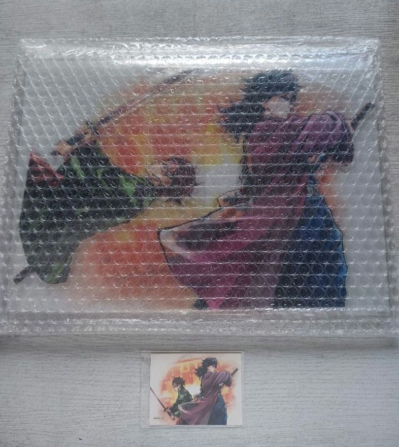 鬼滅の刃 WEBSHOPくじ A賞ビッグアクリルスタンドキット G賞ステッカー