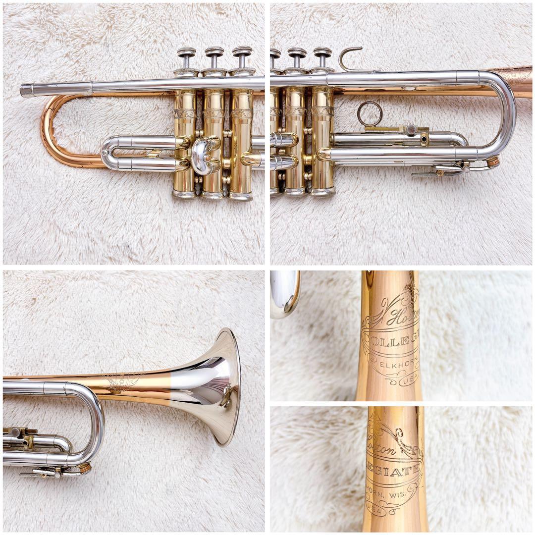 HOLTON ホルトン COLLEGIATE トランペット マウスピース付き