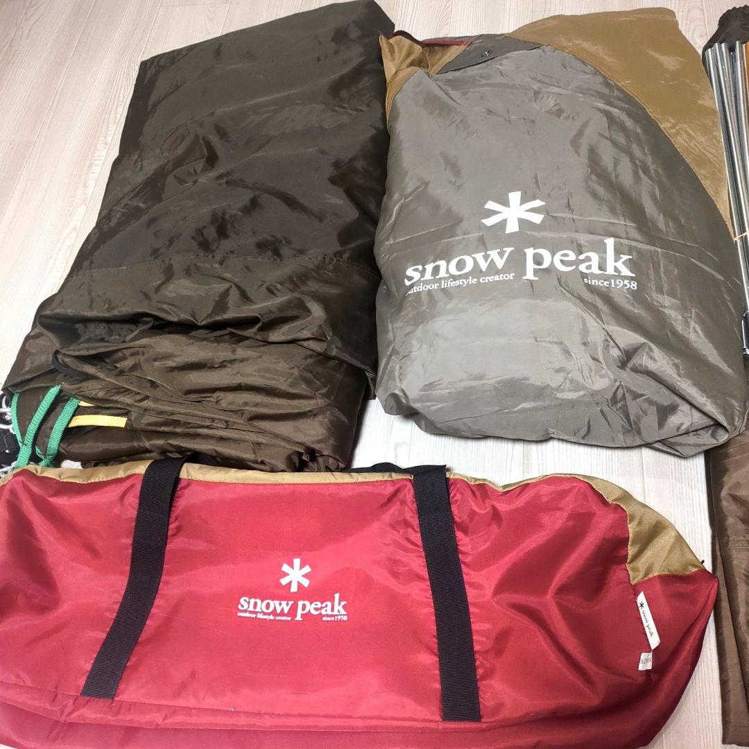 スノーピーク アメニティドーム SDE-001 ドームテント フロアシート付き