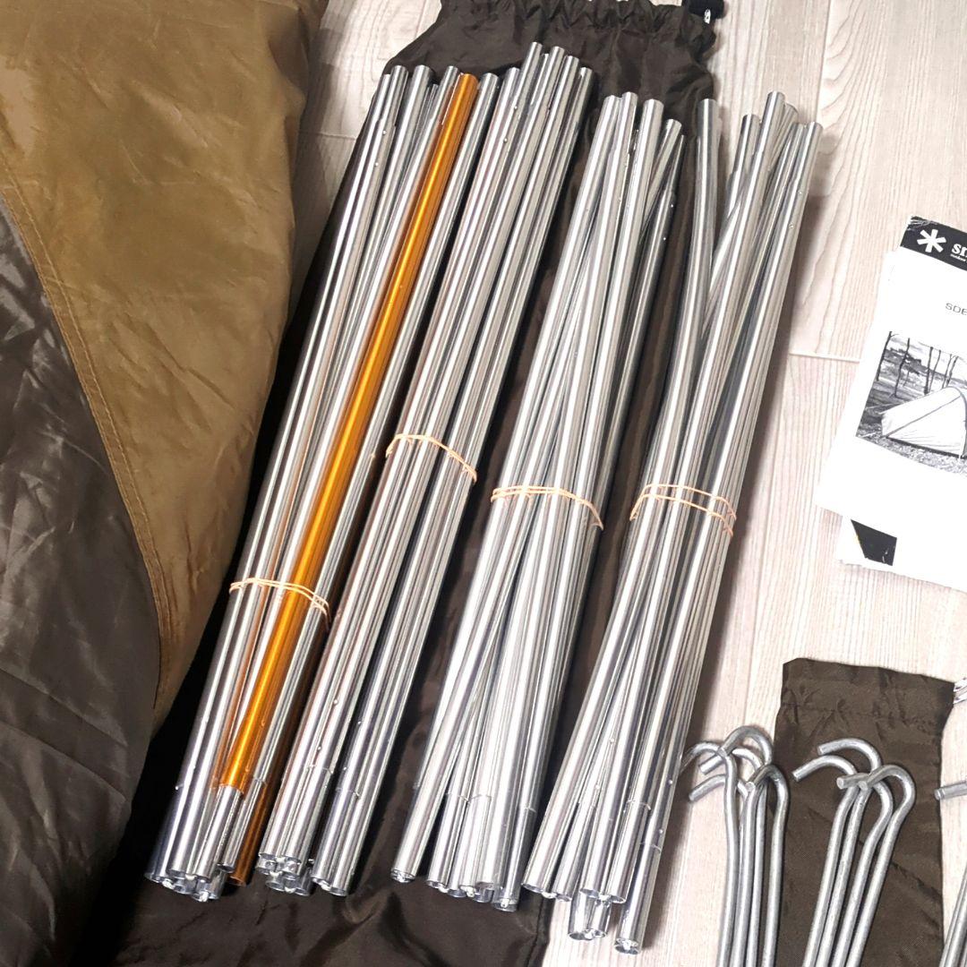 スノーピーク アメニティドーム SDE-001 ドームテント フロアシート付き