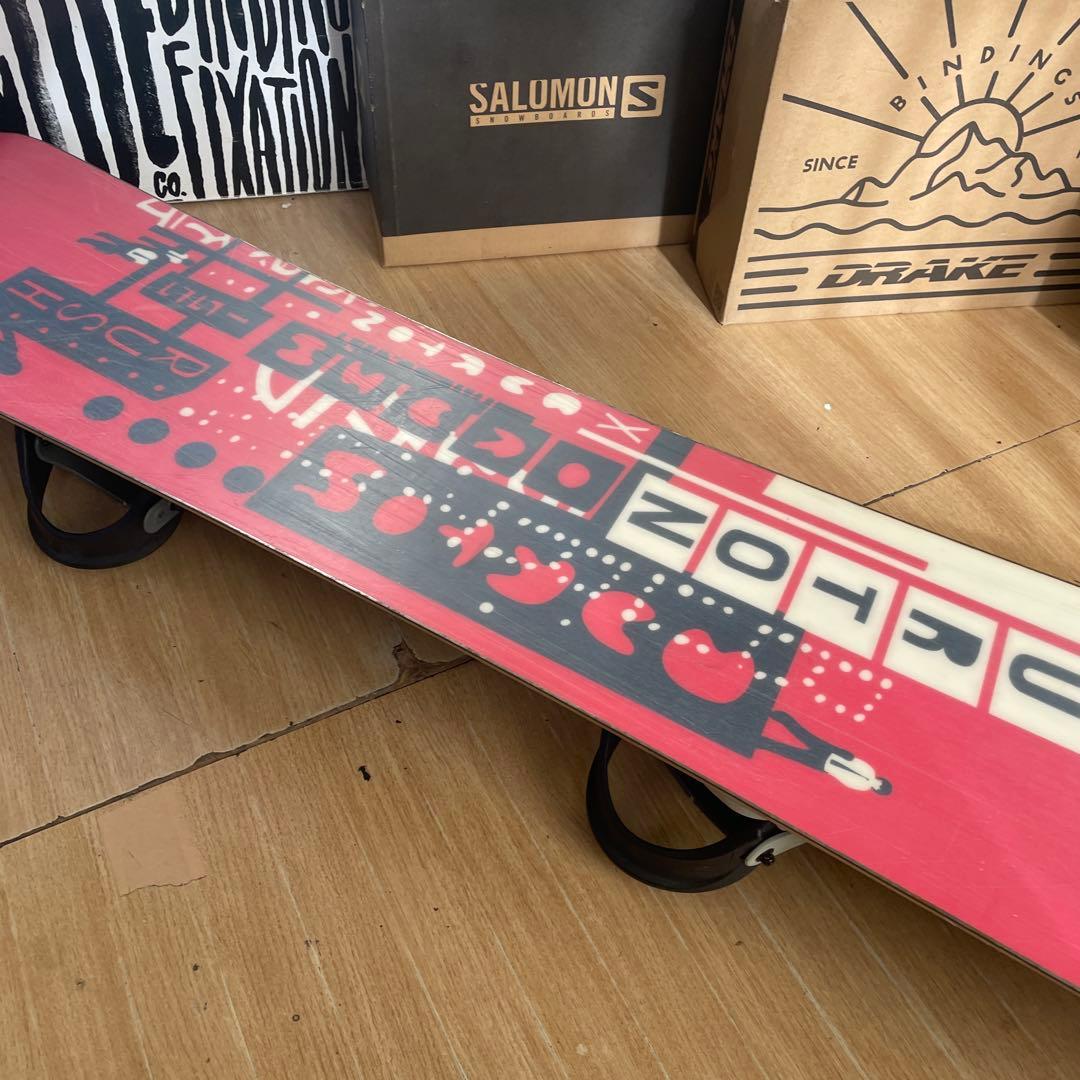 BURTON　バートン　RUSH　155㎝　バインディング付スノーボードセット