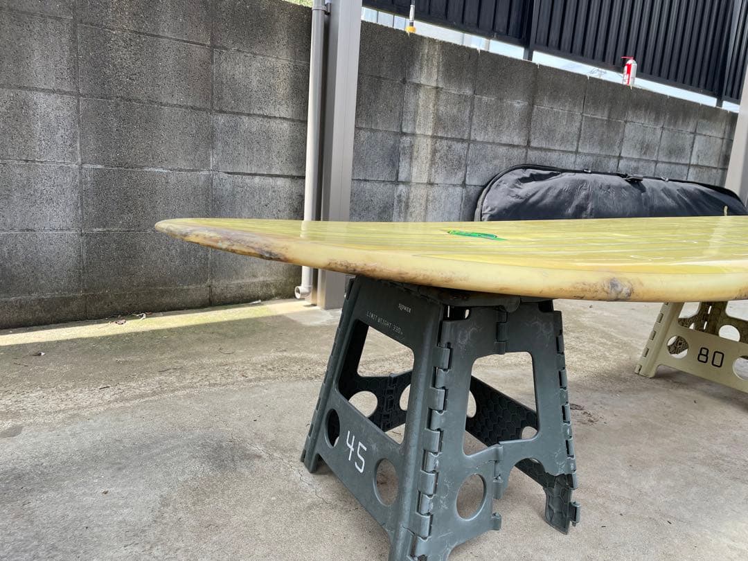 KATSUサーフボード　ミッドレングス　ビンテージ　シングル　川南活　鎌倉