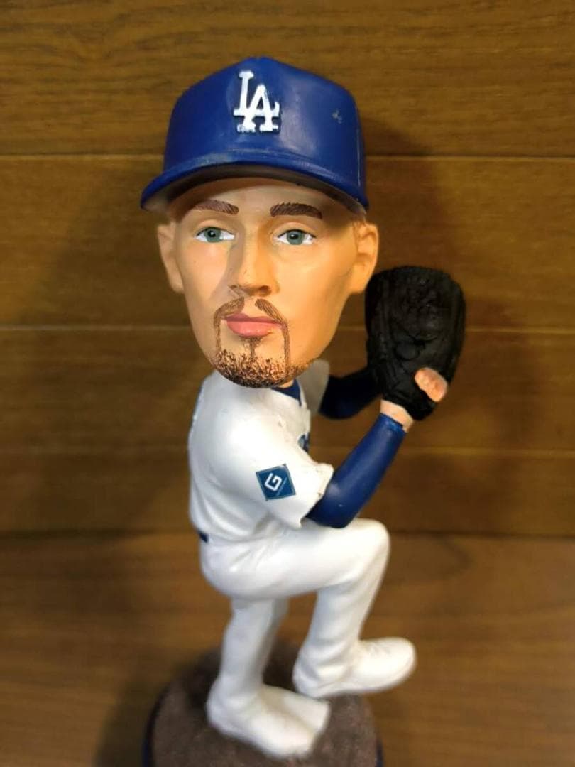 非売品 スタジアム限定 LAドジャース ブレイク・スネル ボブルヘッドフィギュア