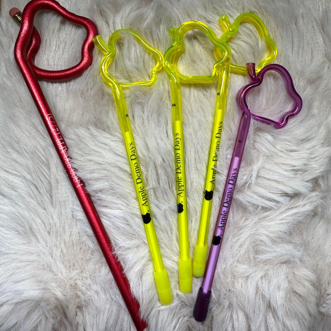 Apple アップル グッズ まとめ売り ボールペン えんぴつ コレクション