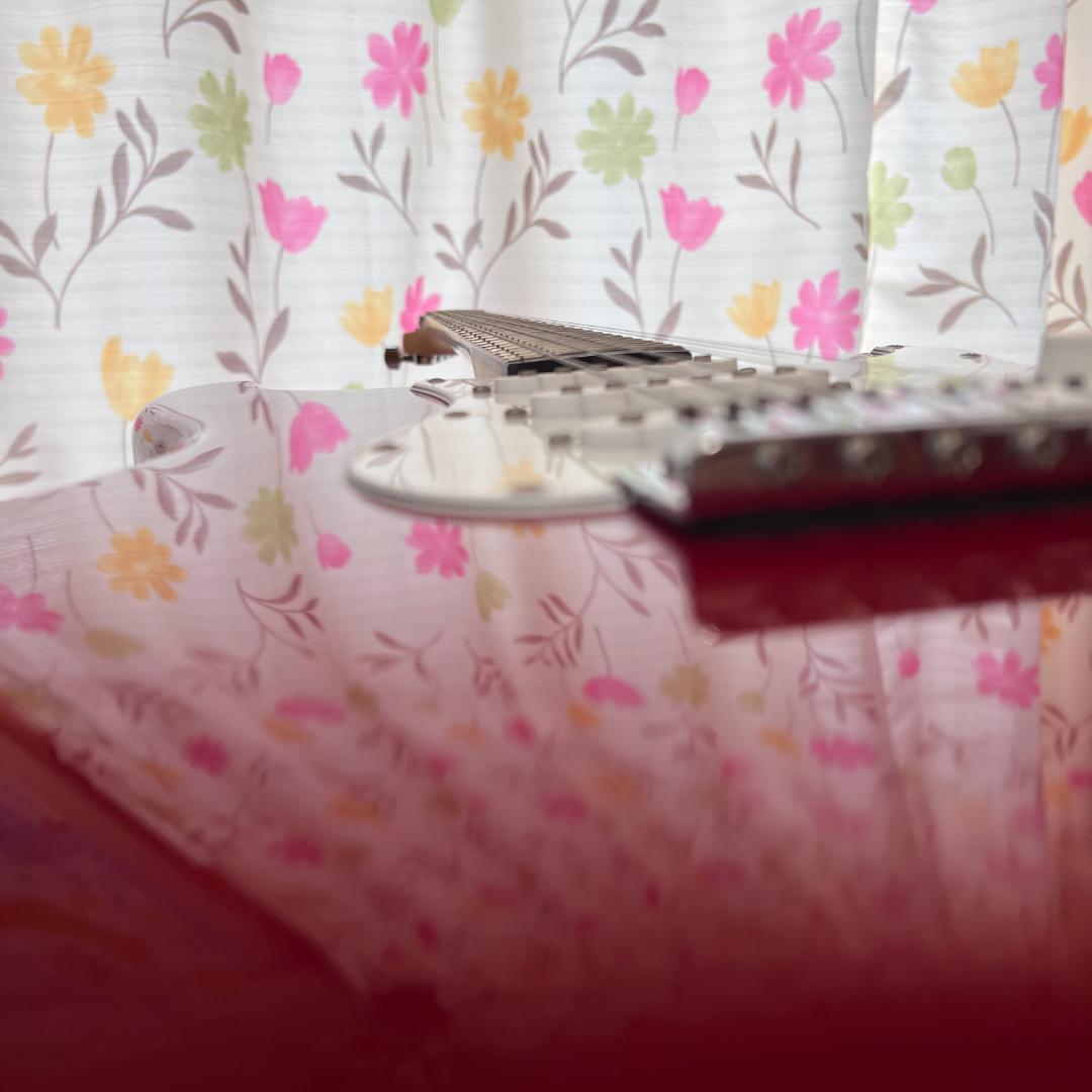 Photogenic ギター 赤 　フォトジェニック　レッド　マッチングヘッド