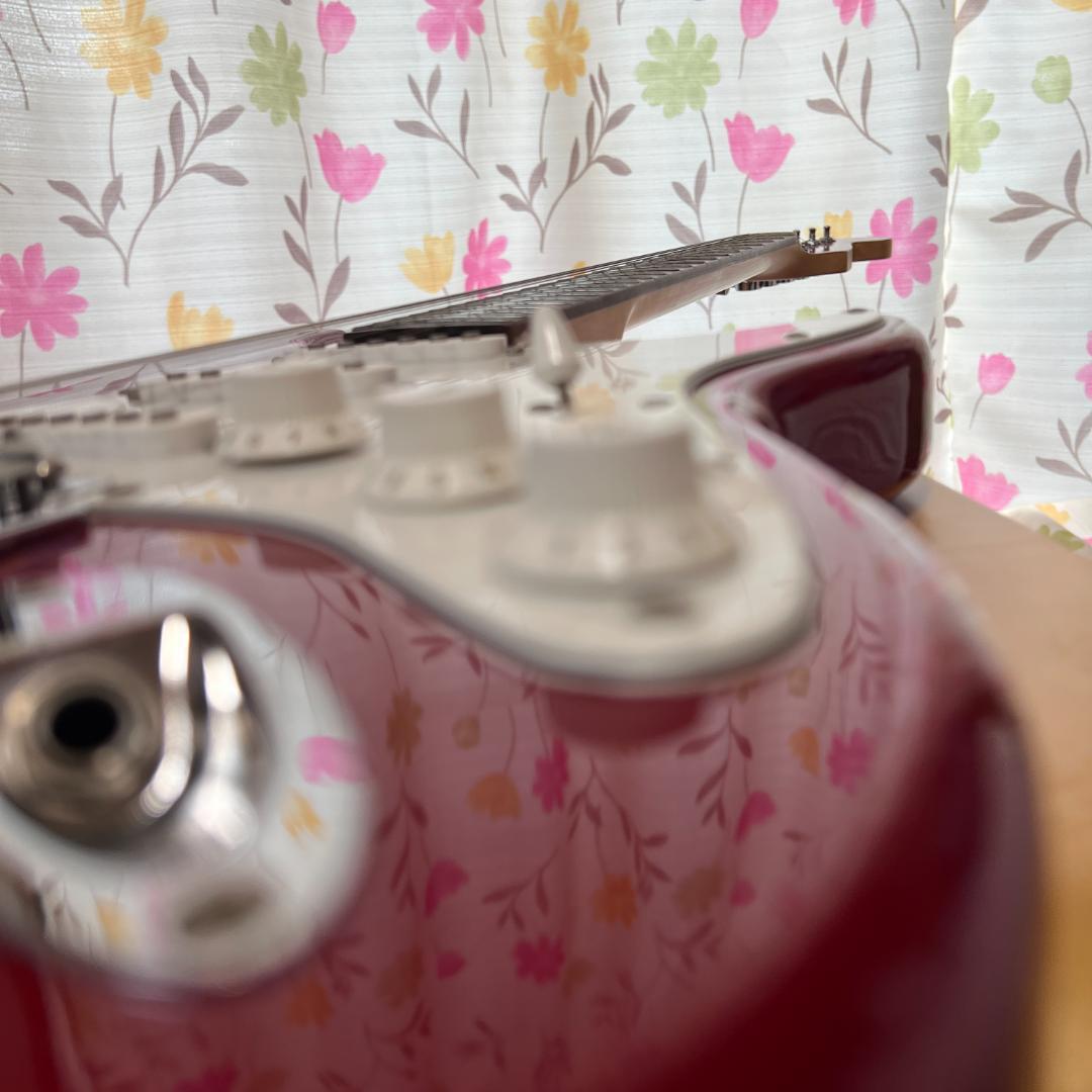 Photogenic ギター 赤 　フォトジェニック　レッド　マッチングヘッド