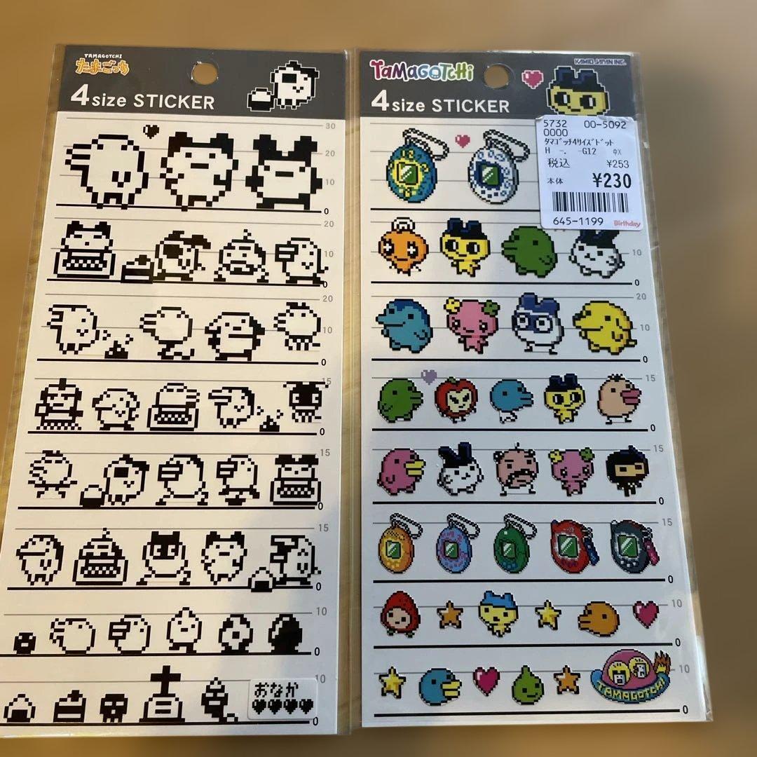 tamagotchiボンボンドロップ　シールまとめ売り　たまごっち　シール