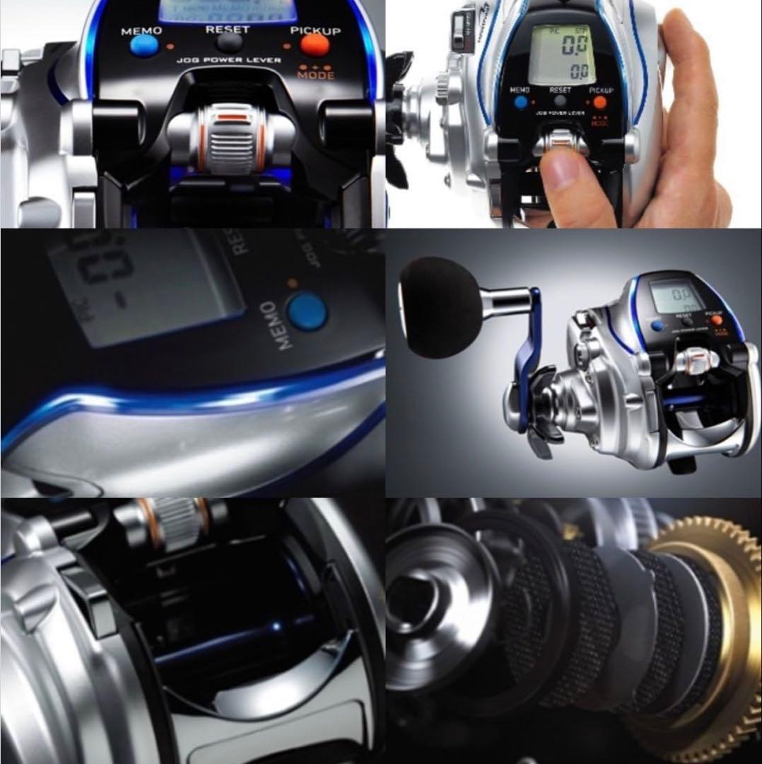 値下げ！！SEABORG 300MJ-Ｌ電動リール シルバー/ブルー