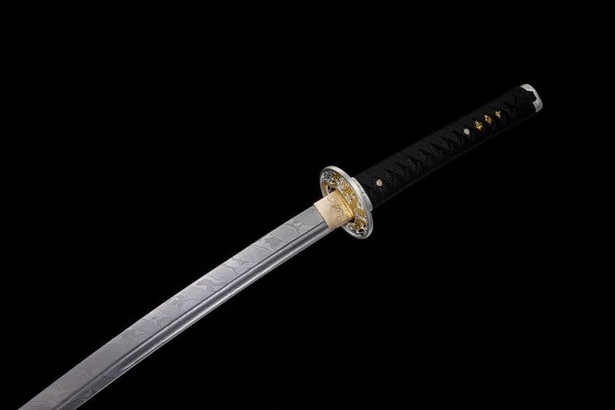 【龍影武士刀】古兵器 刀装具 日本刀　模造刀 居合刀 武士道 鑑賞用 美術刀