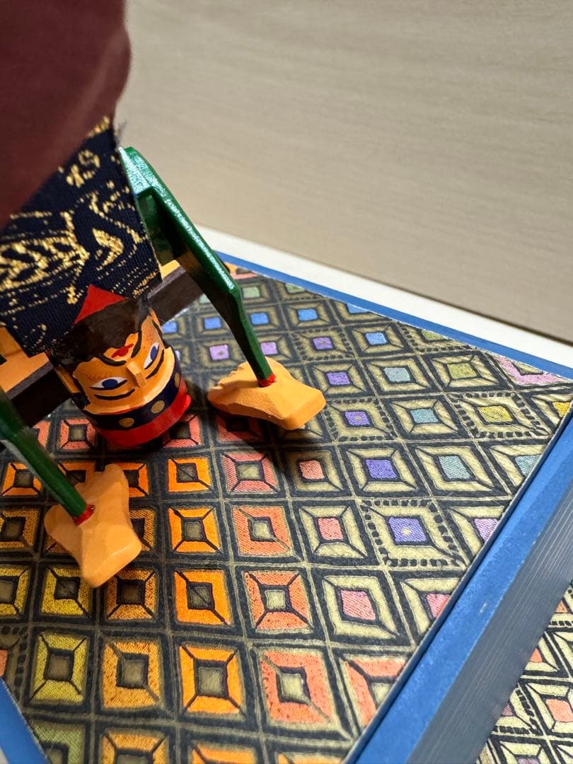 ヴェルナー　カラクリ玩具 ザイフェン　木のおもちゃ