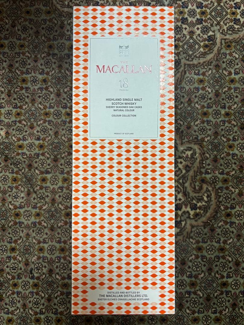 【新品未開封】MACALLAN マッカラン　カラーコレクション 18年