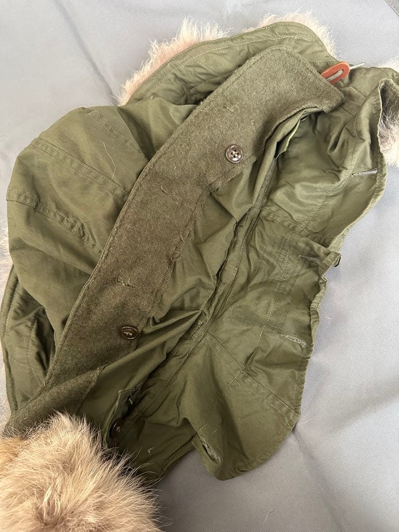 M-51 モッズコート用フード　印字黒