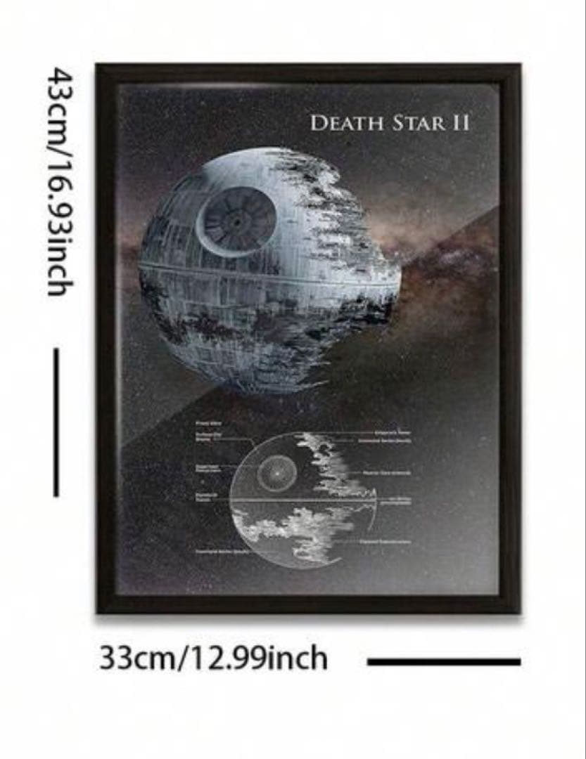 Death Star II グラフィックアート 6枚まとめ売り新品未使用