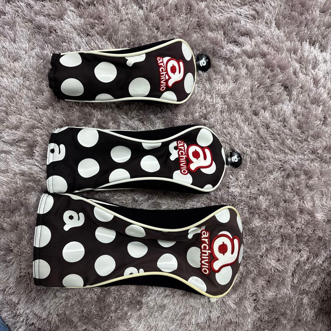 archivio ドット柄 キャディバッグ