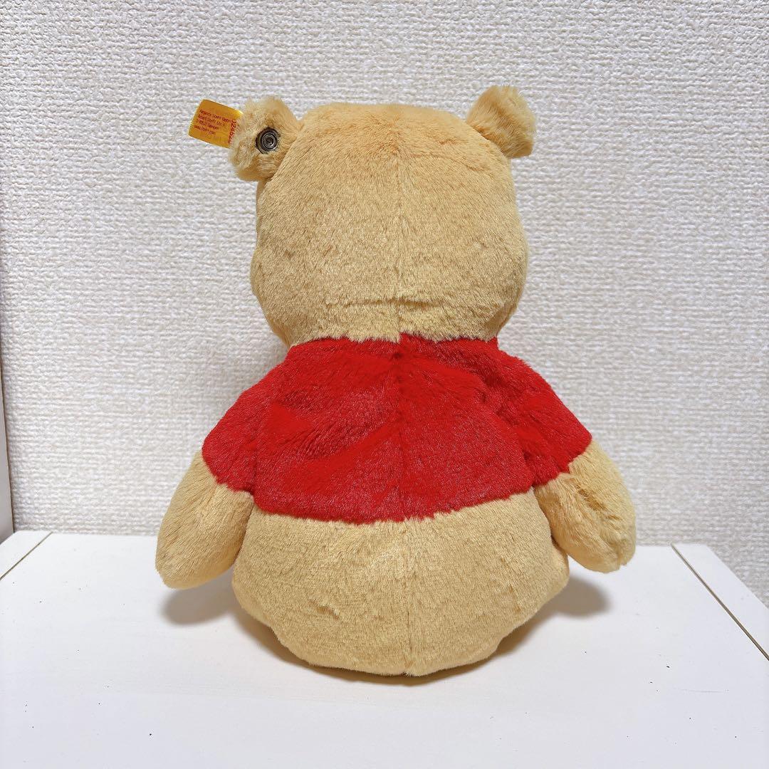 【レア】シュタイフ ディズニー くまのプーさん ぬいぐるみ 30cm