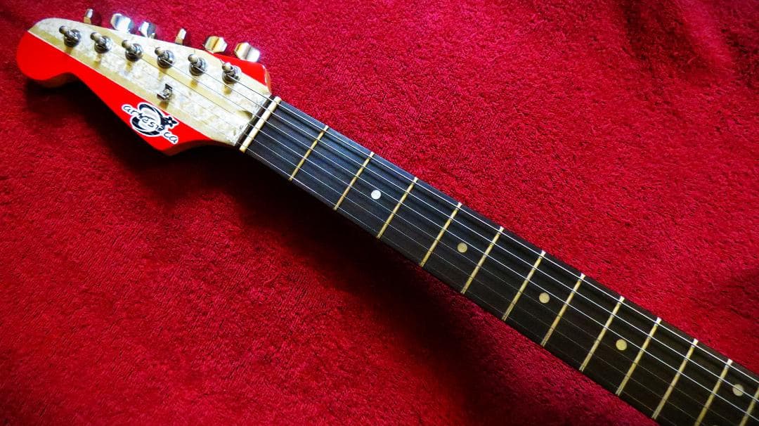 STLH ラッカー塗装 アルニコPU ３連3wayスイッチ レフティ 左