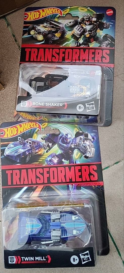 ハズブロトランスフォーマー × ホットウィール 2体セット出品