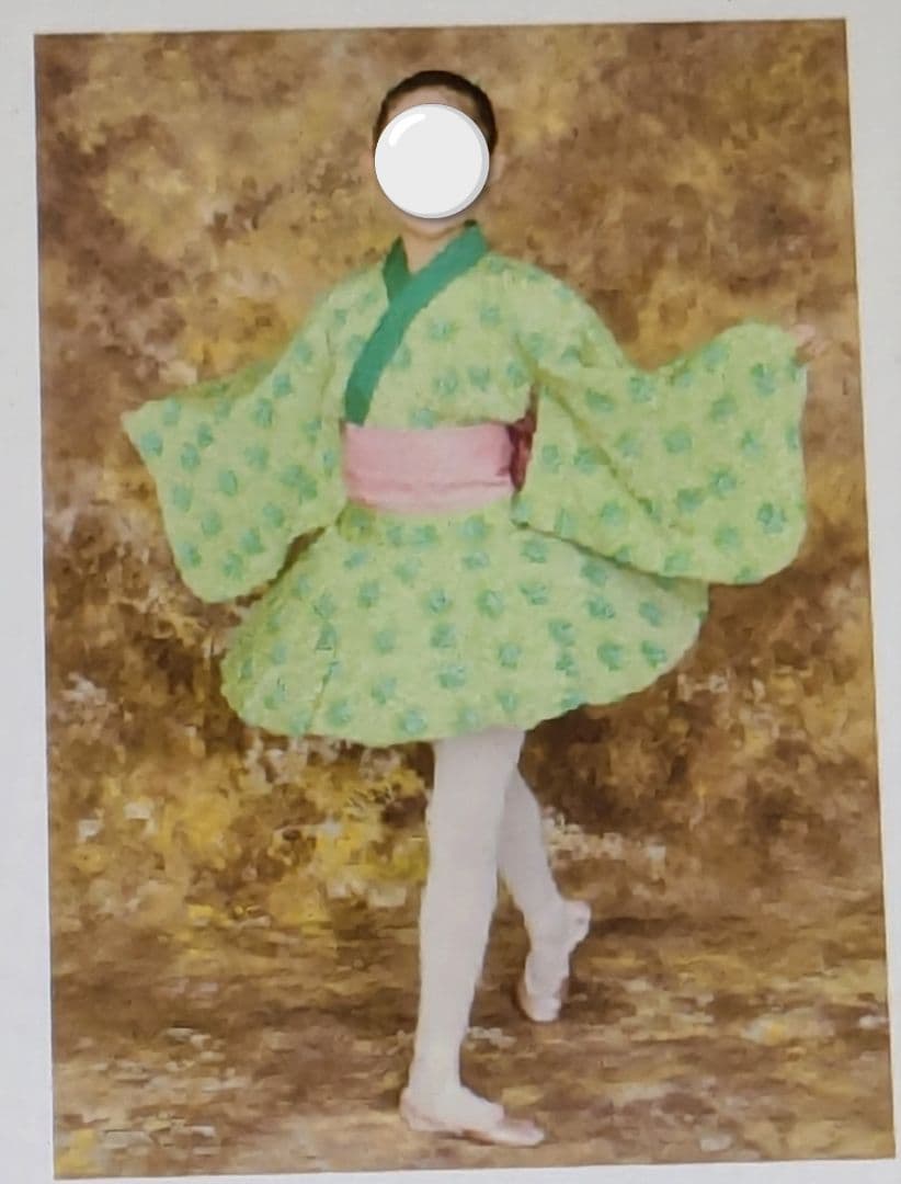 バレエ衣裳/ジュニア　和風チュチュデザイン 頭飾り付き　6着セット