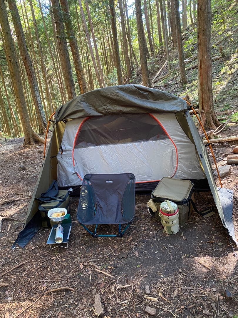 ノースフェイス　エバカーゴ2 純正オプションフットプリント付き