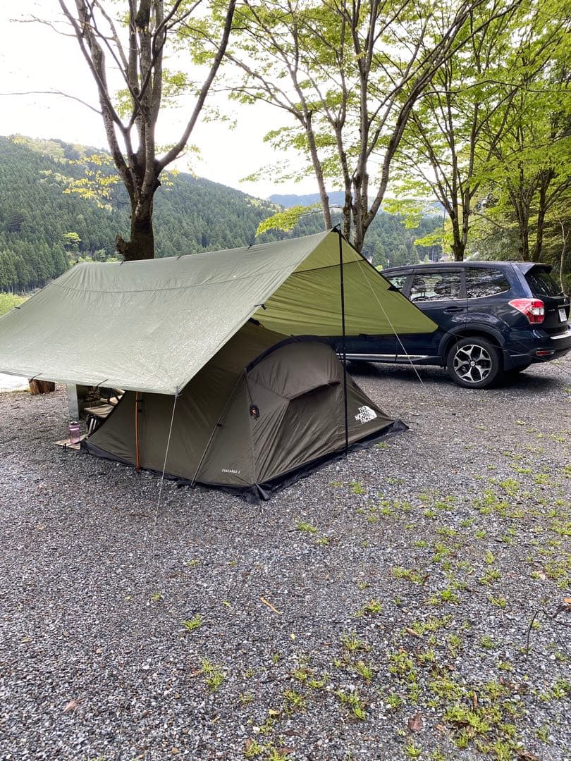 ノースフェイス　エバカーゴ2 純正オプションフットプリント付き