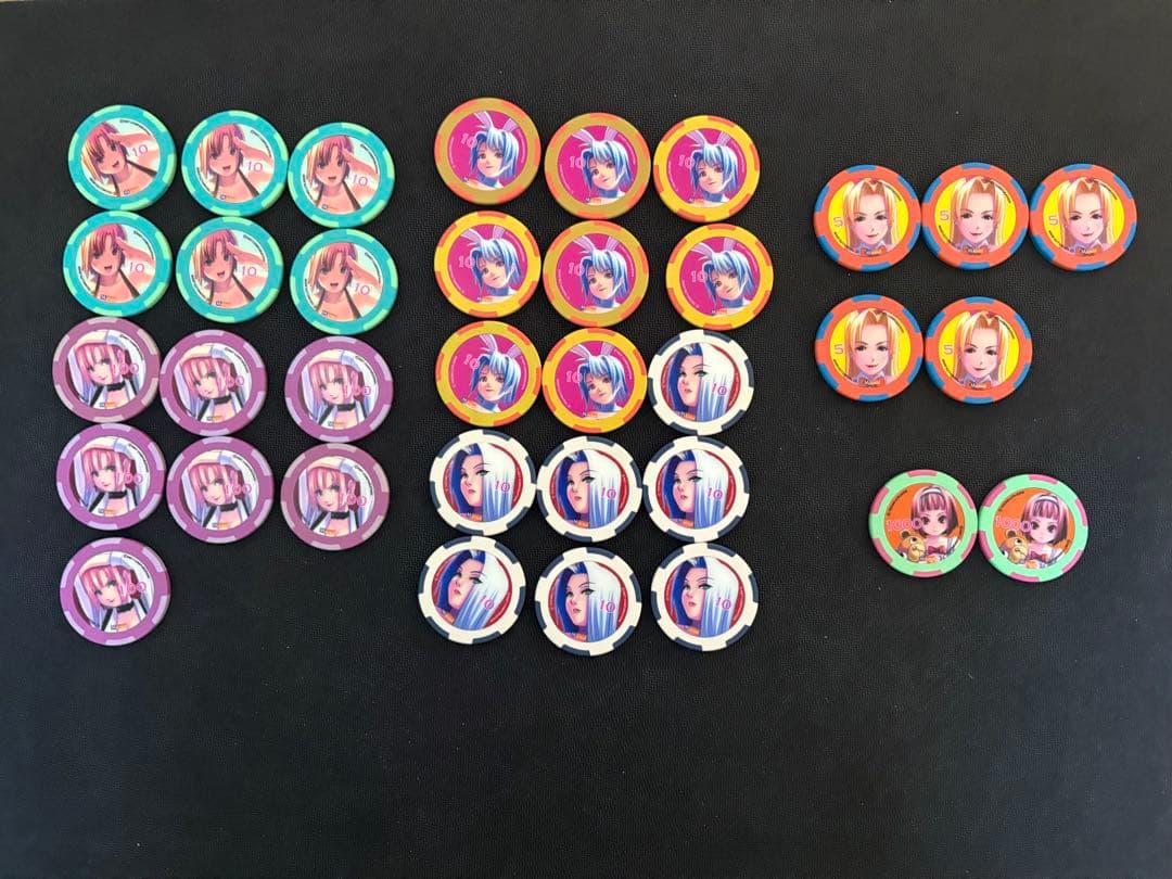 リオデカーニバル カジノチップ　35枚まとめ売り