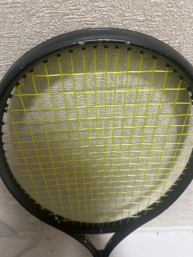 Wilson テニスラケット 黒/黄