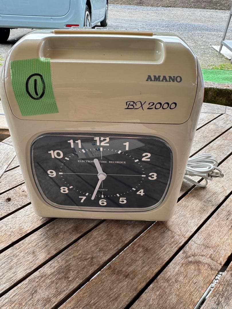 アマノ　タイムレコーダー　BX2000 used