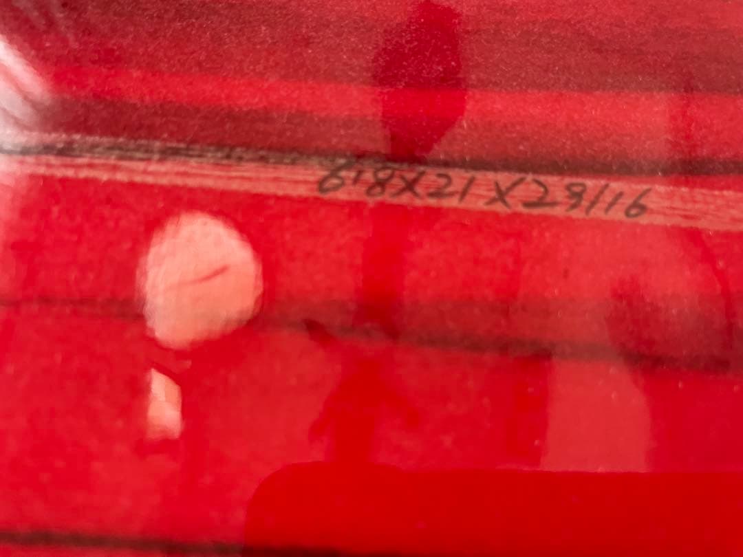 SCCL 6'8ft レッド/ホワイト ニットケース付き'24.8購入美品