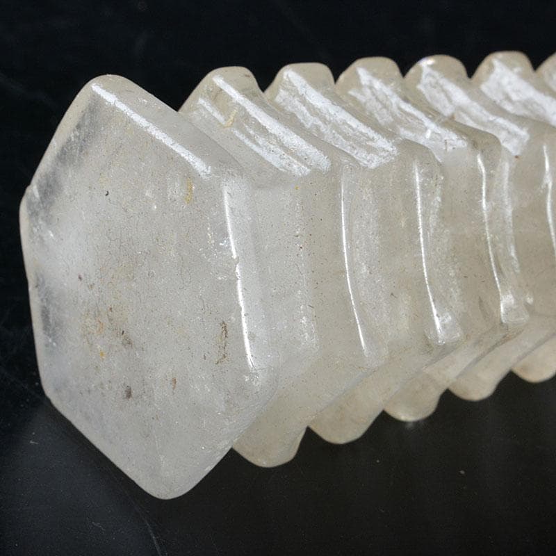 天然石　水晶　文昌塔　風水　縁起物　３点まとめて　Ｖ　6874