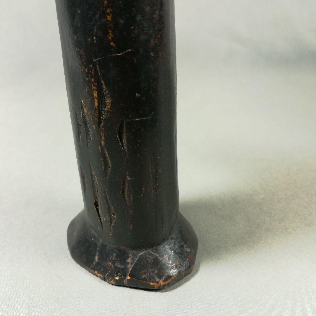 アフリカ　民族　プリミティブアート　木彫　置物　女性