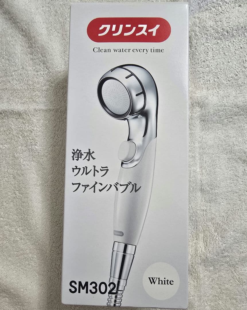 クリンスイ　シャワー　浄水　SM302 WT ウルトラファイン バブル