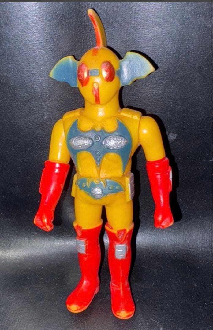 ソフビ当時物アクマイザー3 タカトク 昭和レトロ ザビタンイビルガブラ石森章太郎