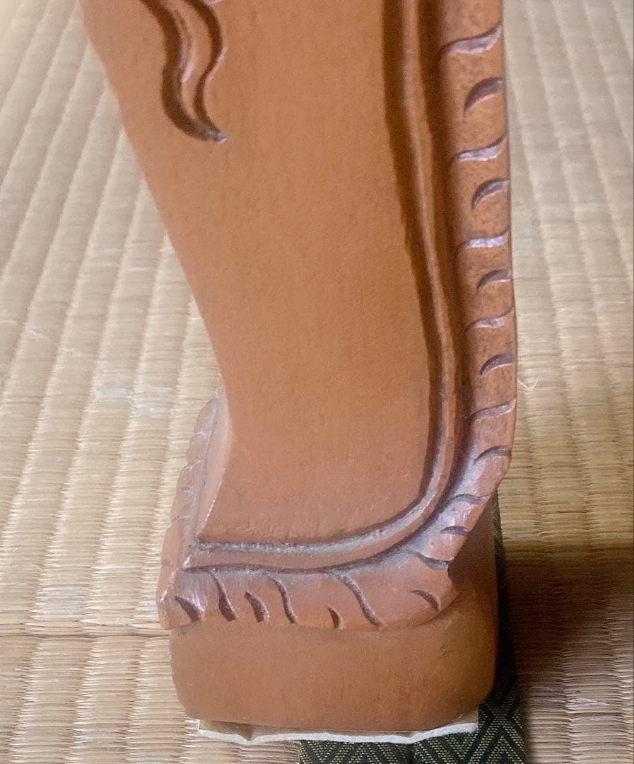 応接セット　アジアンスタイル 木製　象の彫刻