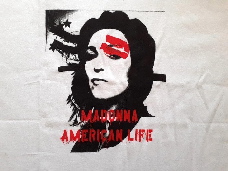 マドンナ　American Life　限定セット (Tシャツ・CD・しおり)