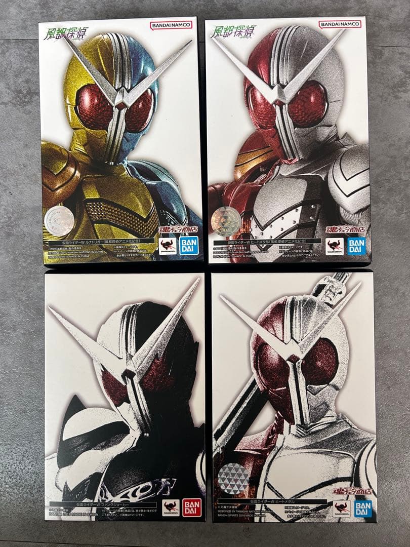 S.H.Figuarts真骨彫製法仮面ライダーWヒートメタルルナトリガー風都探偵