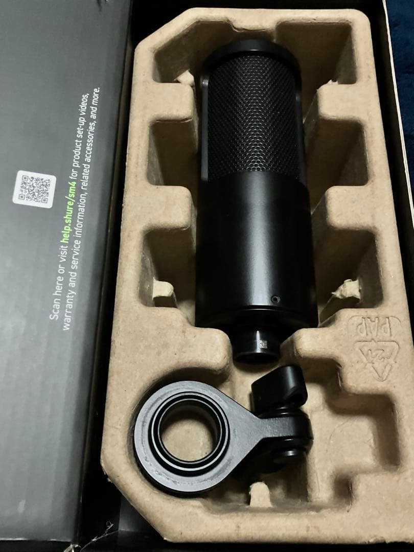 SHURE SM4 最新 ホームレコーディング用 コンデンサーマイク