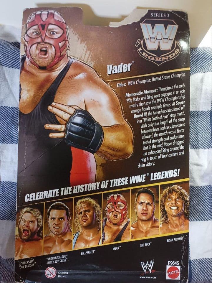 WWE　ビッグバンベイダー　フィギュア(訳あり)