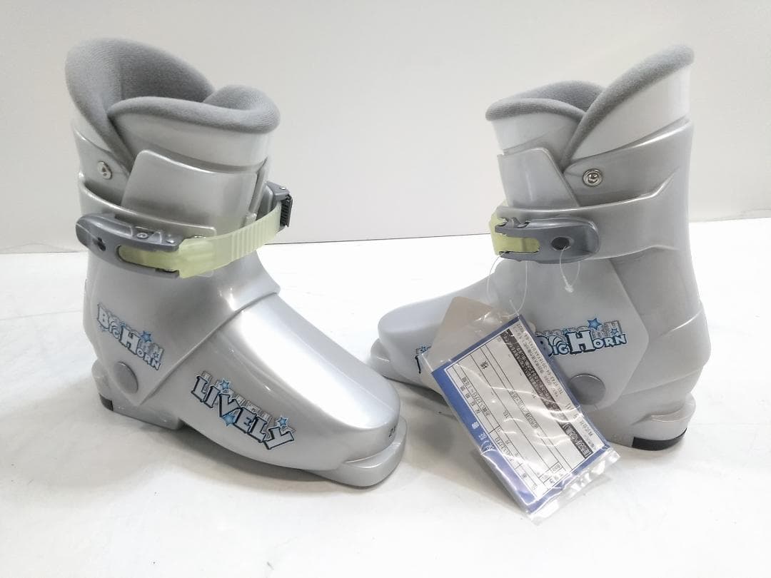 ジュニアスキー4点セット K2 124cm 未使用ブーツ 21cm ◇
