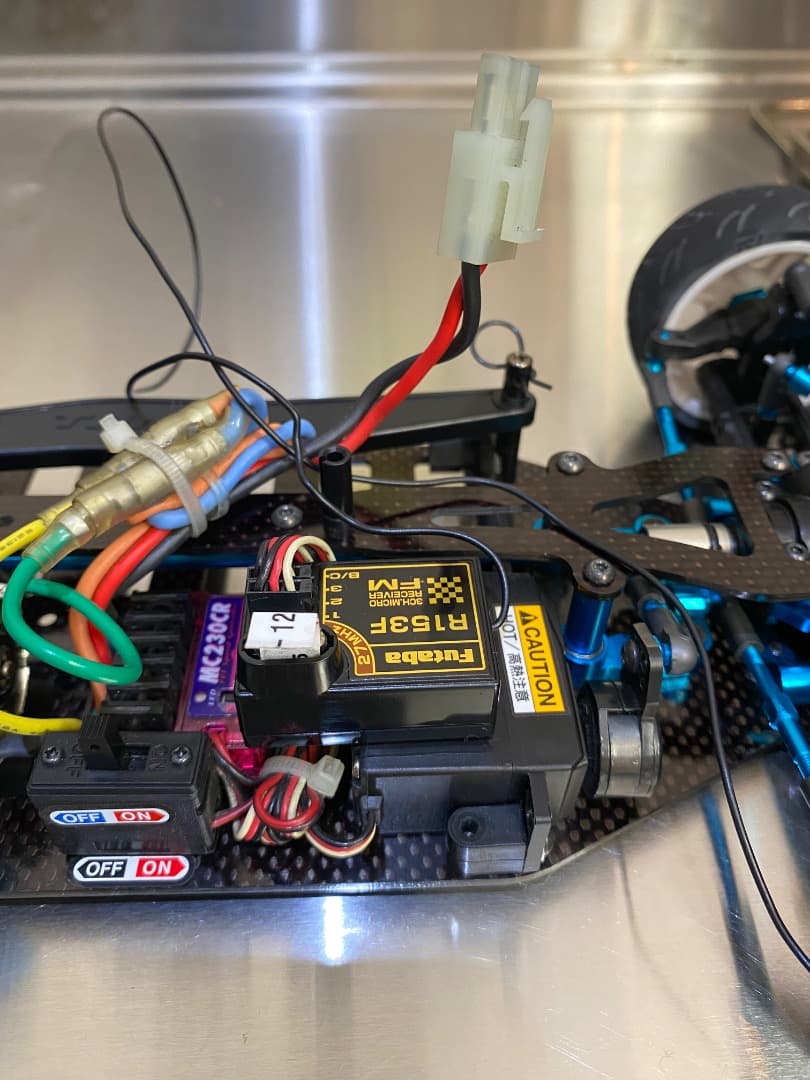 タミヤ 1/10 TBエヴォリューション4MS　(完成品・プロポSET)